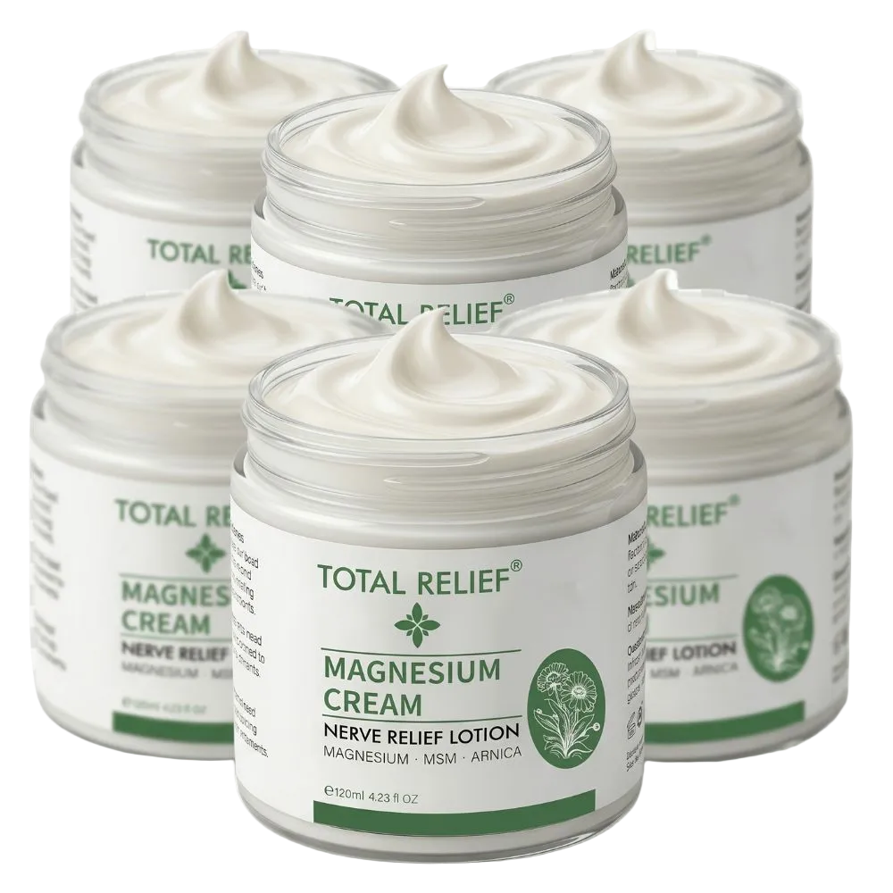 Total Relief Magnesium Cream(6 month supply)